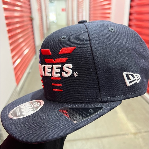 YANKEES 🔥🔥 NEW ERA 9FIFTY Slim Crown Navy World Series Strapback Hat $34… - Picture 11 of 15